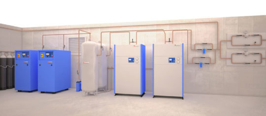 centrale d'air comprimé